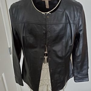 Leather jacket